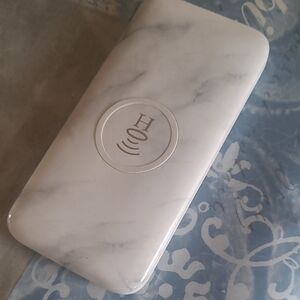 Halo 10k Wireless Charger - Marble Grey White